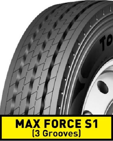 Автошина TOURADOR 215/75R17.5 MAX FORCE S1 128/126M TL 16PR (на рулевую ось) 